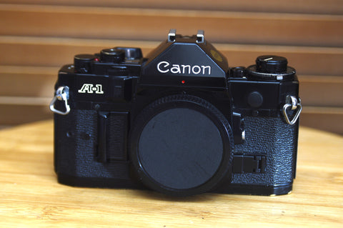 Vintage Canon A1 35mm SLR Camera (body only). Great Condition.