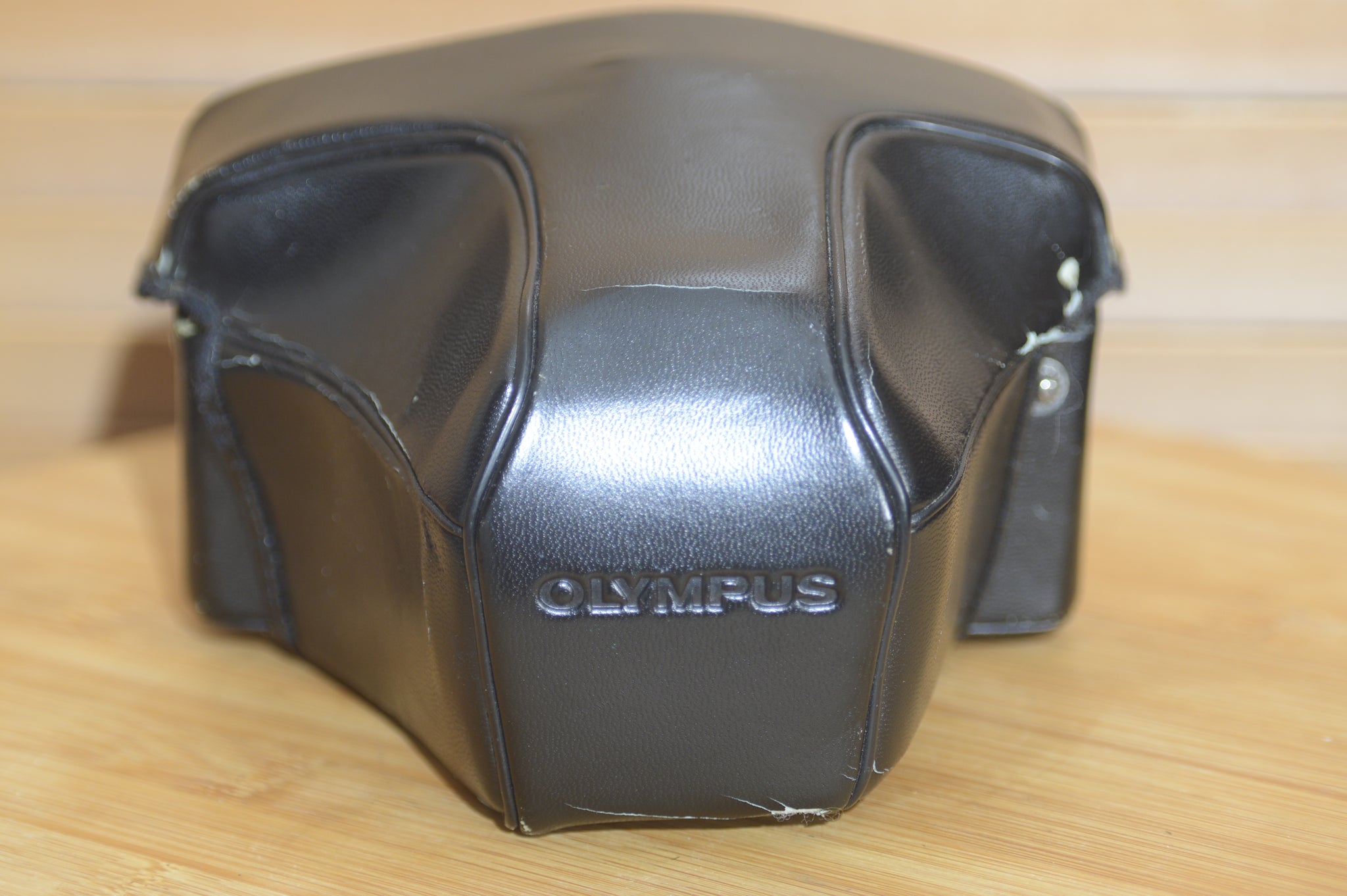 MINT* Black Ako Vintage Camera Bag Case w/ Strap SLR Photo Canon Pentax Nikon