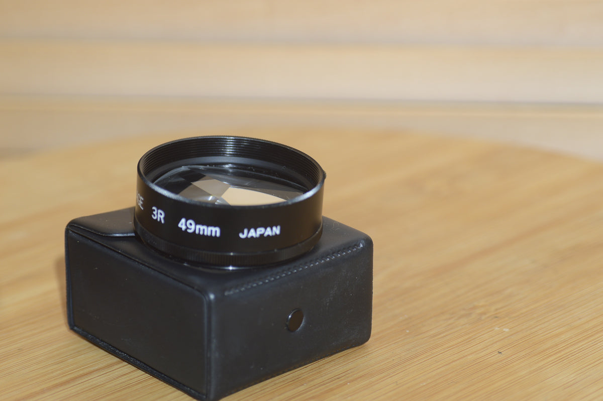 Multiple Vision 3R 49mm Thread Filter with case. Great for getting tha ...