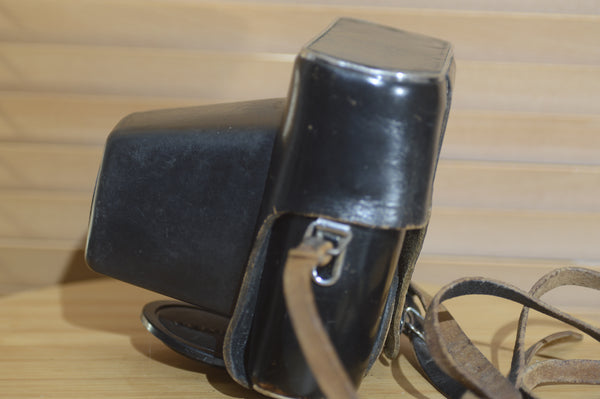 Beautiful Zenit hard Leather Camera Case. Fits Zenit EM, TTL. A lovely case for protection