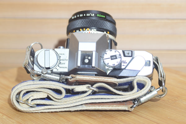 Vintage Olympus OM30 35mm Camera Starter Pack .