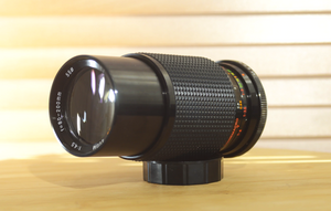 Mitakon Minolta MD Fit 80-200mm f4.5 MC Macro Zoom lens. Beautiful condition - Rewind Cameras 