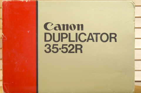 Canon Duplicator 35-52R set up in original box. Perfect for copy work. Fantastic vintage kit - Rewind Cameras 