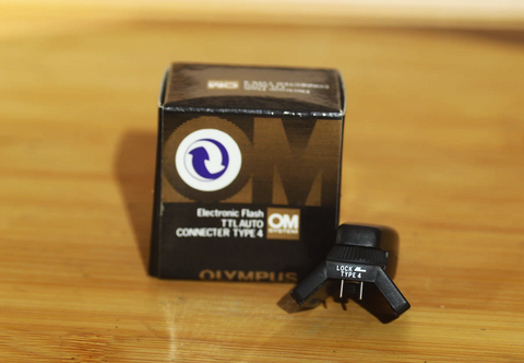 Boxed Olympus Electronic Flash TTL Auto Connecter Type 4. - Rewind Cameras 