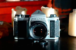 Mint condition Pentax Spotmatic Vintage camera at rewindcameras.co.uk