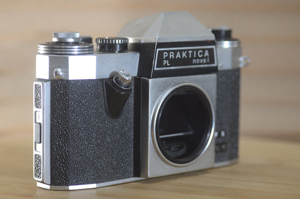 Praktica PL Nova 1 35mm SLR Camera. The perfect camera for beginners. Why not add an M42 lens? - RewindCameras quality vintage cameras, fully tested and serviced