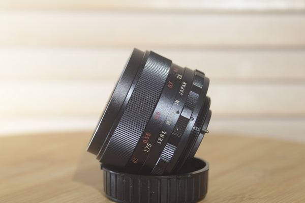 Mamiya/Sekor Auto M42 50mm f2 lens. Perfect addition to your M42 set up. - RewindCameras quality vintage cameras, fully tested and serviced