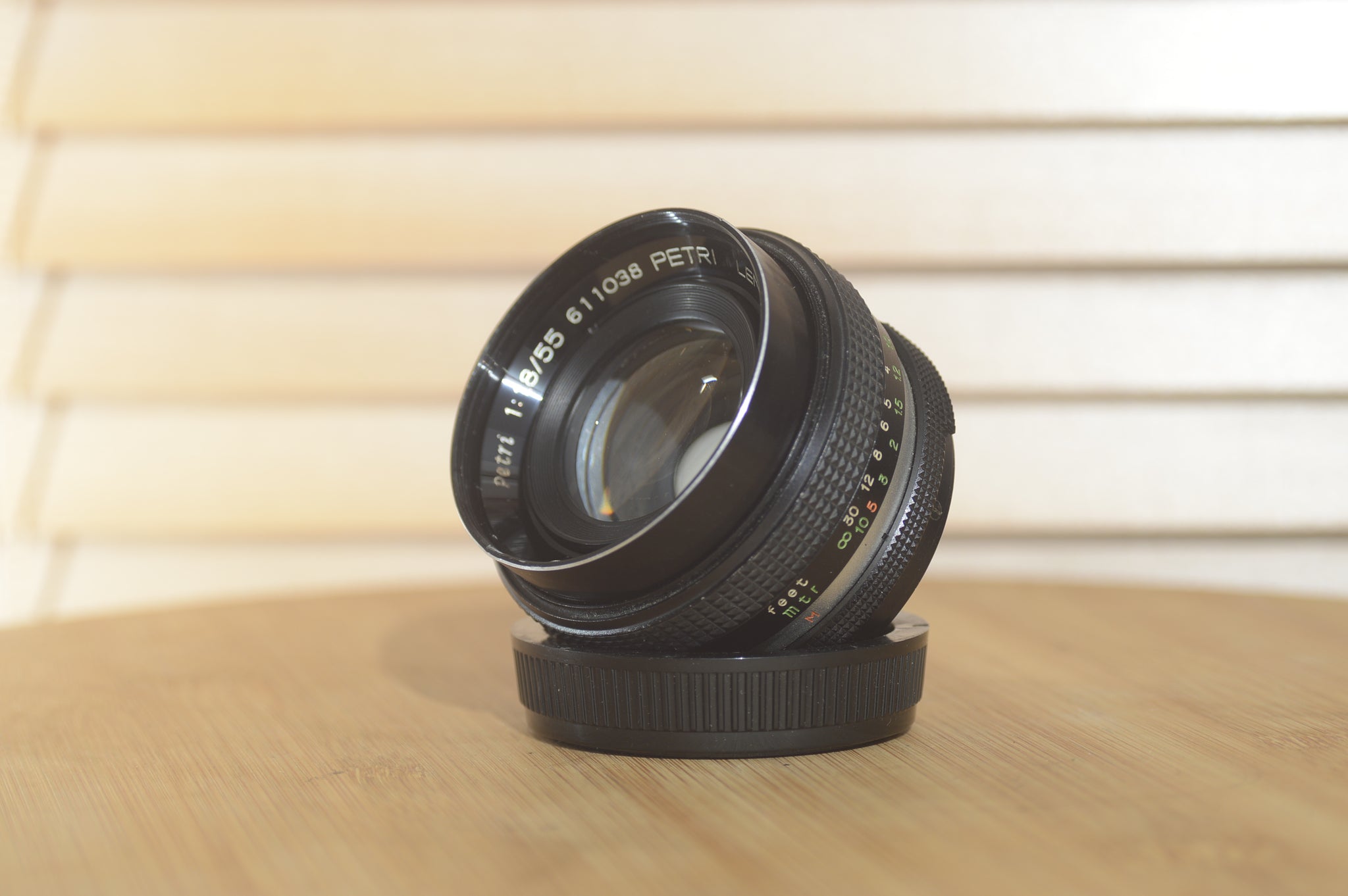 Petri 55mm f1.8 M42 Lens. Perfect for full frame conversation or vintage M42 SLR - RewindCameras quality vintage cameras, fully tested and serviced