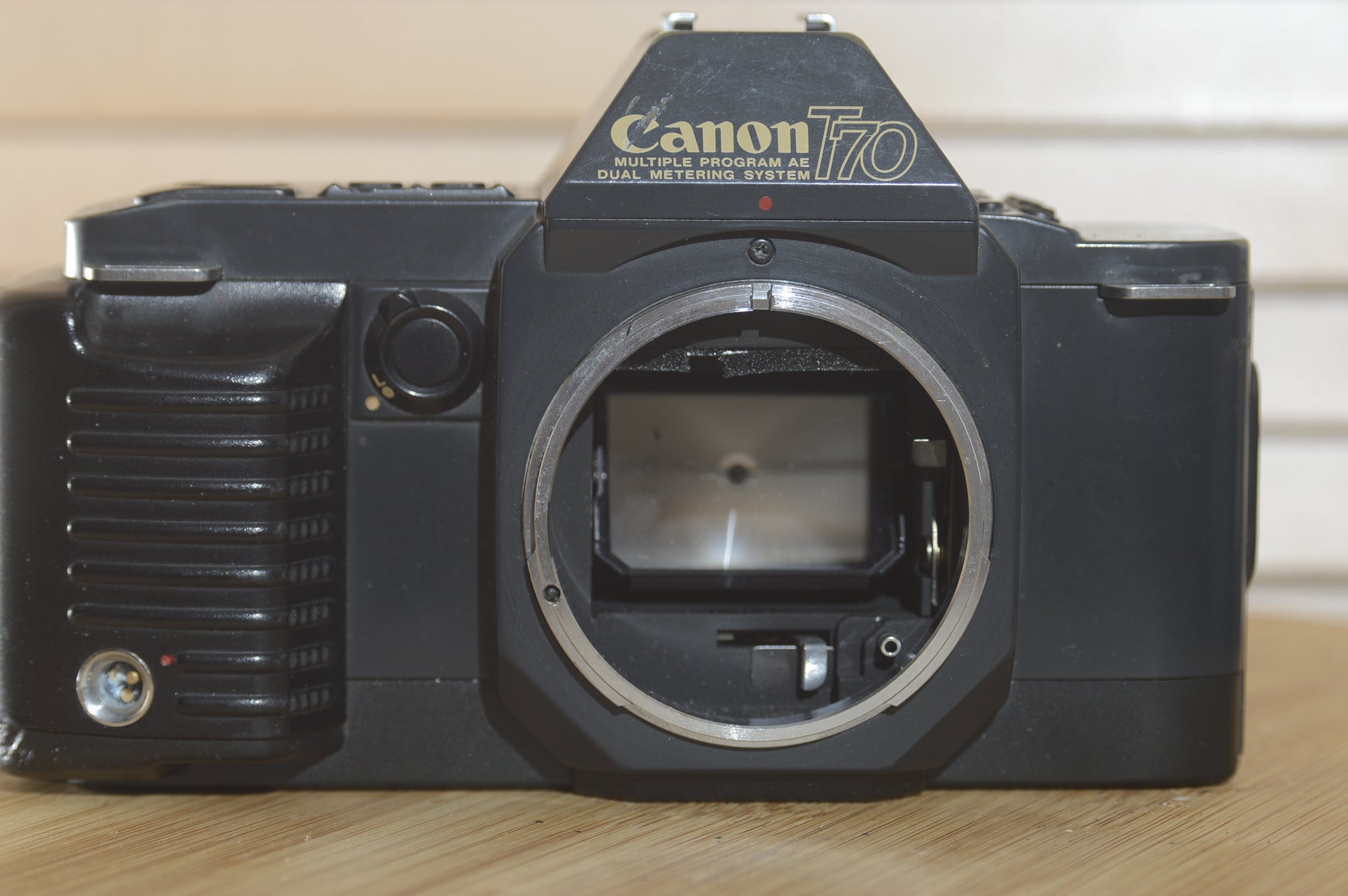 Canon T70 35mm SLR Camera. Near Mint condition, fantastic starter camera. - RewindCameras quality vintage cameras, fully tested and serviced