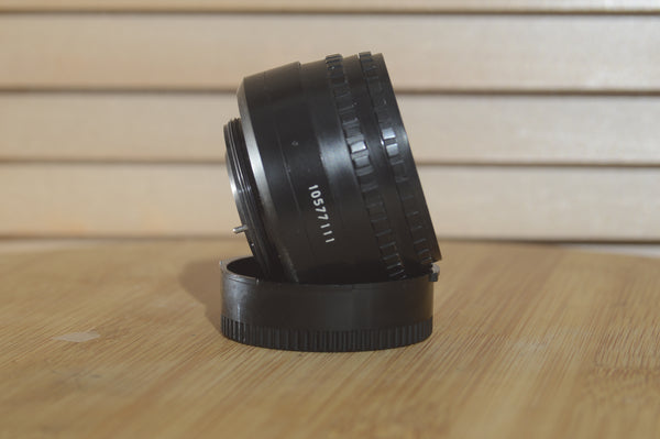 Domiplan Automatic M42 50mm f2.8 lens. Perfect addition to your M42 set up. - RewindCameras quality vintage cameras, fully tested and serviced