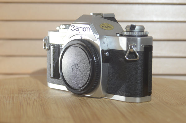 Stunning Canon AV1 (body only). Lovely condition. Great Beginner Camera. - RewindCameras quality vintage cameras, fully tested and serviced