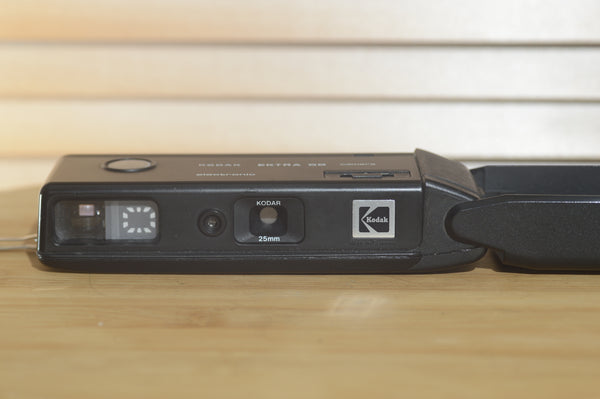 Kodak Ektra 52 Electronic 110mm Film Camera. Perfect little pocket camera. - RewindCameras quality vintage cameras, fully tested and serviced