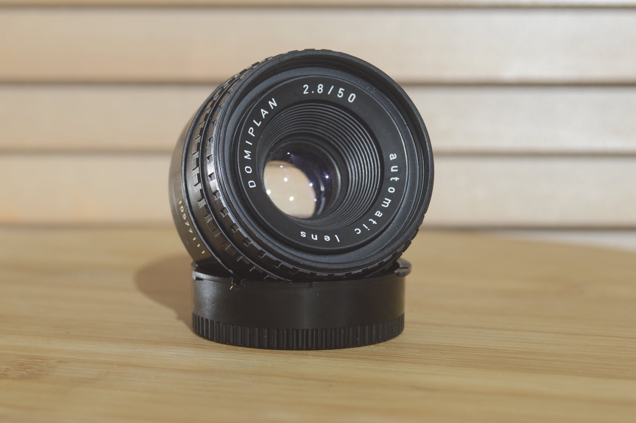 Domiplan Automatic M42 50mm f2.8 lens. Perfect addition to your M42 set up. - RewindCameras quality vintage cameras, fully tested and serviced