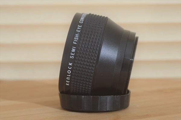 Stunning Kenlock Semi Fish Eye Conversion 52mm Lens, Series 5 . A fantastic addition to any photographers kit. A beautiful bit of glass! - RewindCameras quality vintage cameras, fully tested 