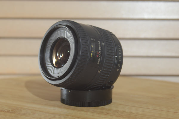 Pentax A SMC 35-80mm f4-5.6 PK lens. Bright and sharp lens. - RewindCameras quality vintage cameras, fully tested and serviced