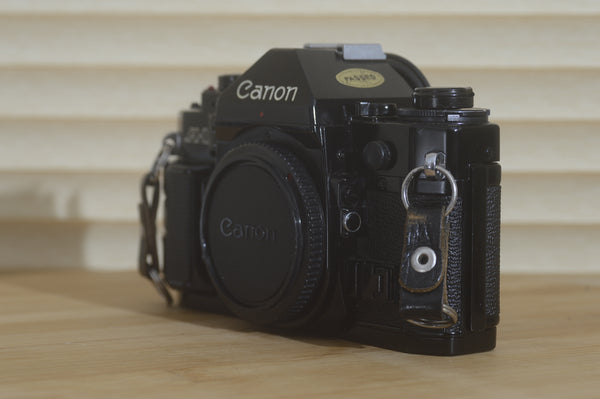 Canon A1 35mm SLR Camera (body only). Rare to see in this Fantastic condition! Iconic Canon A1 that should be apart of everybody's kit. - RewindCameras quality vintage cameras, fully tested a