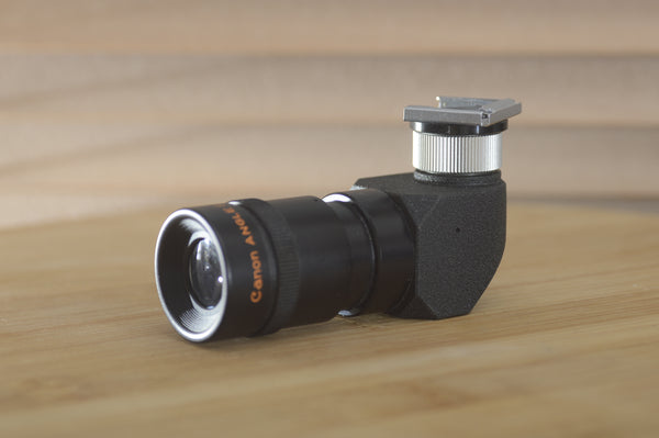 Canon angle finder B. Fantastic bit of vintage kit. - RewindCameras quality vintage cameras, fully tested and serviced