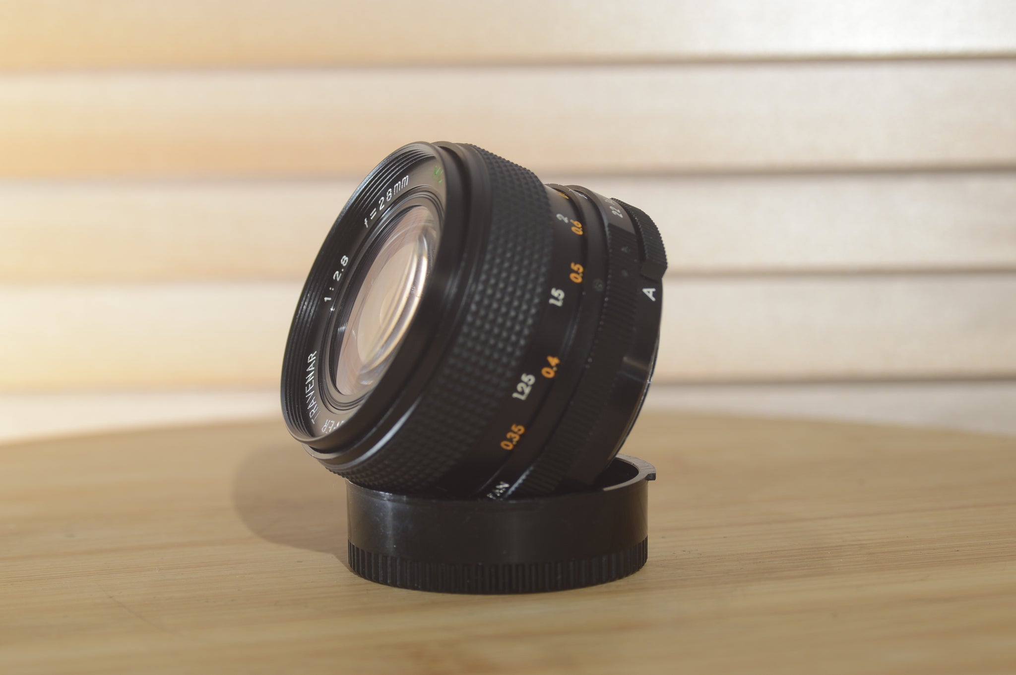 Super Travenar M42 28mm f2.8 Wide Angle Lens. Great sharp bright prime lens - RewindCameras quality vintage cameras, fully tested and serviced