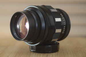 Jupiter-11 M42 135mm f4 lens with solid case.  This is a beautiful all round lens . - RewindCameras quality vintage cameras, fully tested and serviced