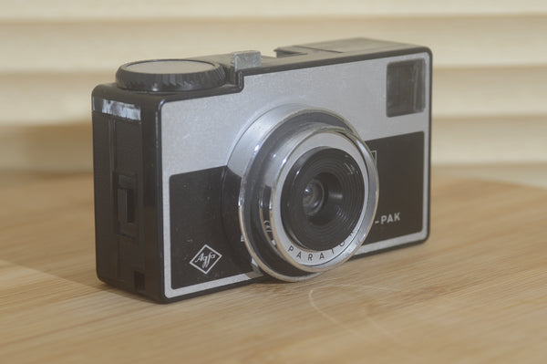 Agfa ISO-PAK 126mm point and shoot camera. A lovely Vintage compact camera. - RewindCameras quality vintage cameras, fully tested and serviced