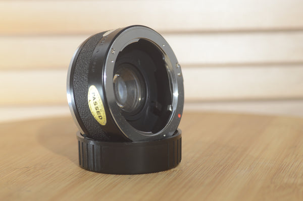 Telemore95 Komura KMC PK Tele converter - RewindCameras quality vintage cameras, fully tested and serviced