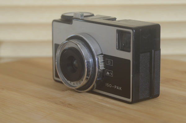 Agfa ISO-PAK 126mm point and shoot camera. A lovely Vintage compact camera. - RewindCameras quality vintage cameras, fully tested and serviced