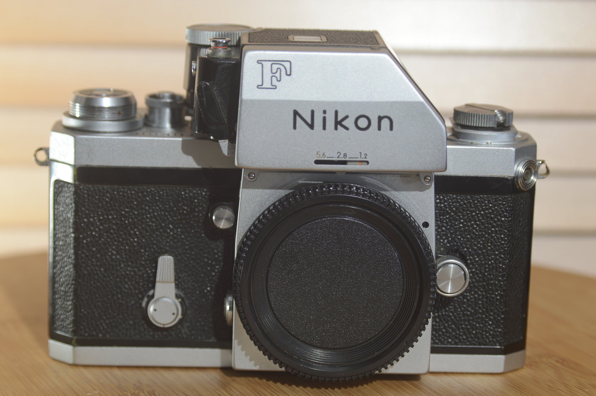 Nikon F 35mm SLR Camera with FTN Photomic Prism. A truly wonderful camera. - RewindCameras quality vintage cameras, fully tested and serviced