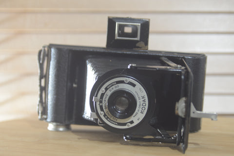Gorgeous Kodak Brownie Six-20 Folding camera. Great as a prop or for experimental photography - RewindCameras quality vintage cameras, fully tested and serviced