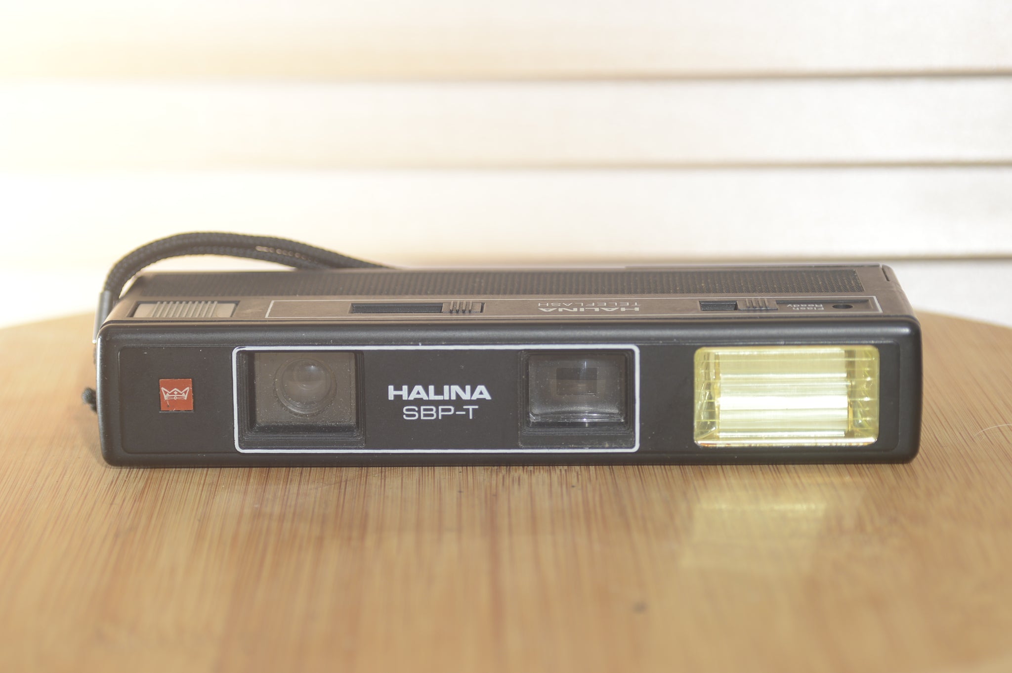 Halina SBP-T Teleflash 110mm Camera . Built in flash for low light conditions. - RewindCameras quality vintage cameras, fully tested and serviced