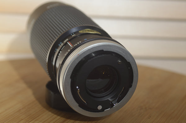 Kiron FD fit 80-200mm f4 MC Macro Zoom lens. Fantastic Condition Wildlife lens. - RewindCameras quality vintage cameras, fully tested and serviced