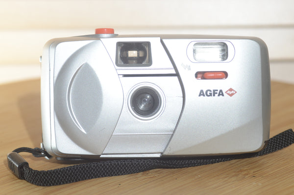 Vintage Agfa 35mm Compact Camera. Great for beginners, point and shoot camera - RewindCameras quality vintage cameras, fully tested and serviced
