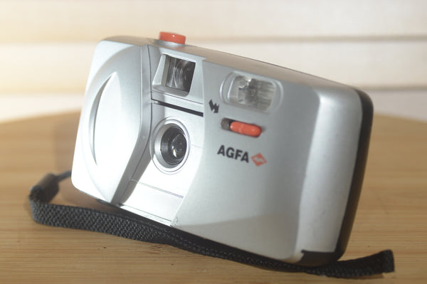Vintage Agfa 35mm Compact Camera. Great for beginners, point and shoot camera - RewindCameras quality vintage cameras, fully tested and serviced