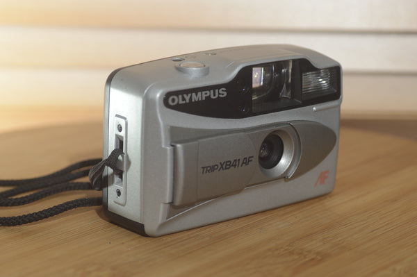 Superb Olympus Trip XB41 AF 35mm compact camera. - RewindCameras quality vintage cameras, fully tested and serviced