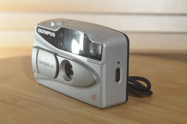 Superb Olympus Trip XB41 AF 35mm compact camera. - RewindCameras quality vintage cameras, fully tested and serviced