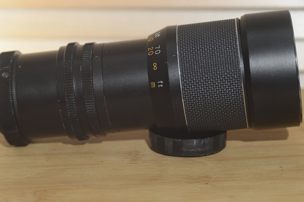 Fontron M42 200mm f4.5 Zoom Lens. Gorgeous M42 lens - RewindCameras quality vintage cameras, fully tested and serviced