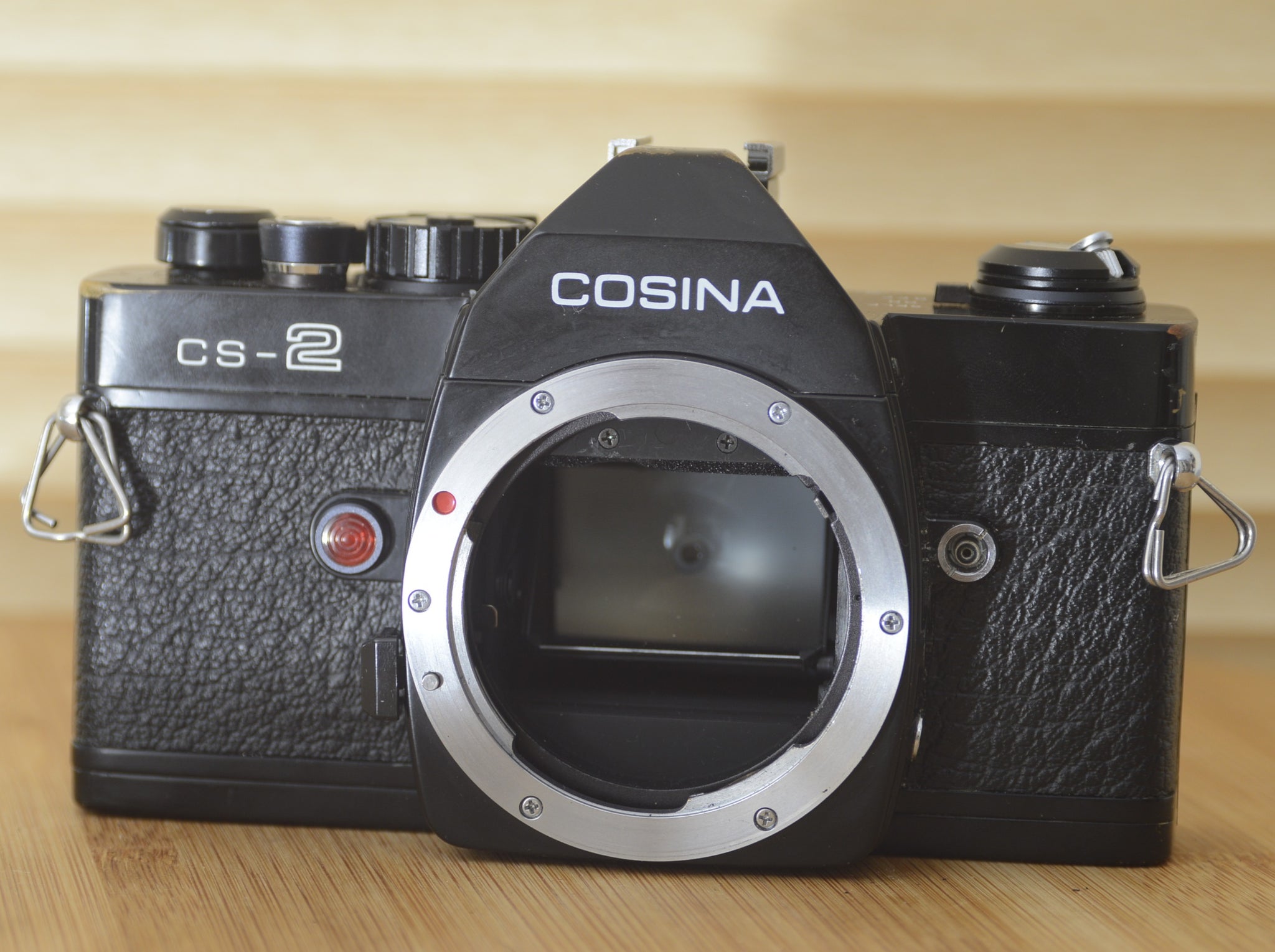 Cosina CS-2 35mm SLR Camera (Body Only). K-Mount Camera. Perfect for students or for those getting started in the wonderful world of film. - RewindCameras quality vintage cameras, fully teste