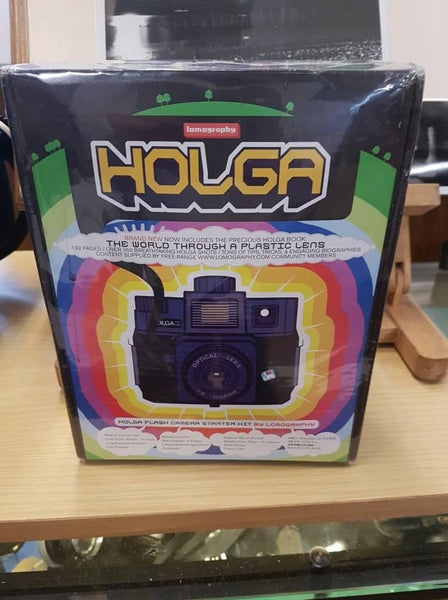 Amazing Holga whole kit unopened ! A great start to the medium format adventure! Reed the pack and look for the incredible images these make - RewindCameras quality vintage cameras, fully tes