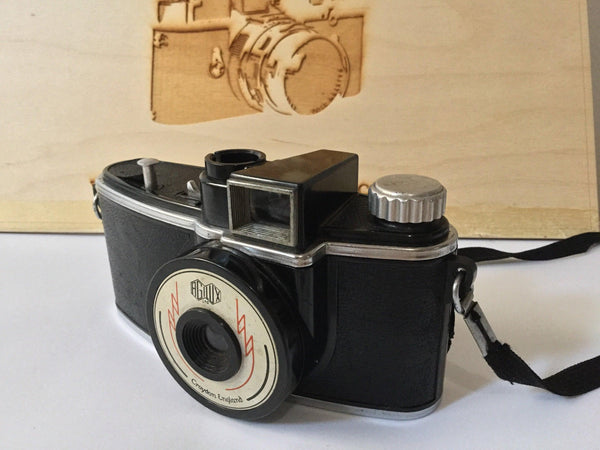 Rare Agilax Agiflash 35mm film camera. One of the first civilian camera manufacture by a military company. A Living history piece of kit! - RewindCameras quality vintage cameras, fully tested