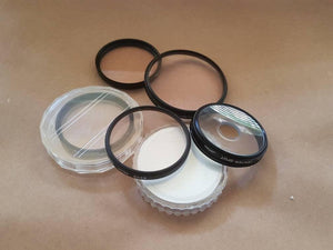 Lens filters, we have many in stock, some boxed.All in excellent condition,too many to list so ask and we will find what you are looking for - RewindCameras quality vintage cameras, fully tes