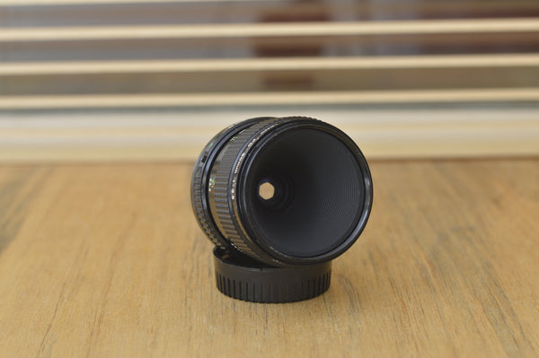 Canon FD 50mm 1:3.5 Macro lens. This is a fantastic macro lens and very hard to come by! Be the envy of your friends with this great lens! - RewindCameras quality vintage cameras, fully teste