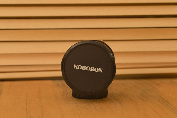Lovely Koboran FD 24-70mm 3.5-4.8 MC Macro Zoom Lens. A great collectors item or for those who just want an all round lens. - RewindCameras quality vintage cameras, fully tested and serviced