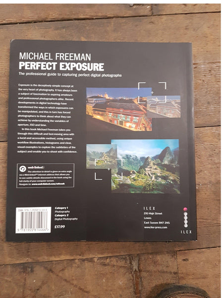 Guide to Perfect Exposure Photography paper back book by Michael Freeman. A wonderful read and the imagery is breath taking! - RewindCameras quality vintage cameras, fully tested and serviced