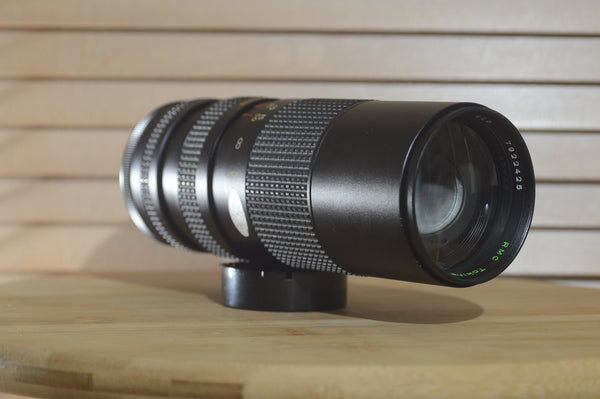 Tokina FD 75-260mm f4.5 Zoom Lens. Lovely sharp optics. - RewindCameras quality vintage cameras, fully tested and serviced