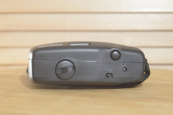 Boxed Panoramic Wide Pic 35mm Point and Shoot Camera. Great for beginners or travelling Photography. - RewindCameras quality vintage cameras, fully tested and serviced