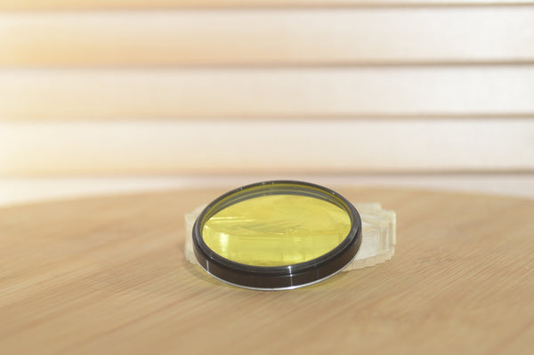 Hoya 52mm Yellow (K2) filter in Original case. Perfect for making clouds pop - RewindCameras quality vintage cameras, fully tested and serviced