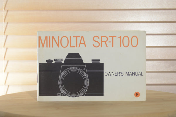 Selection of Vintage Minolta Instruction Manuals. Ideal for all levels of photographers - RewindCameras quality vintage cameras, fully tested and serviced