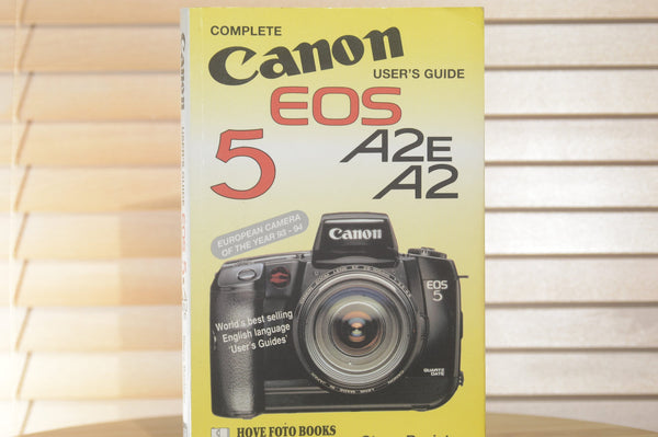 Canon EOS 5 Instruction Guide Book. Ideal for all levels of photographers. - RewindCameras quality vintage cameras, fully tested and serviced