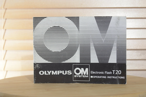 Selection of Vintage Olympus Instruction Manuals. Ideal for all levels of photographers - RewindCameras quality vintage cameras, fully tested and serviced