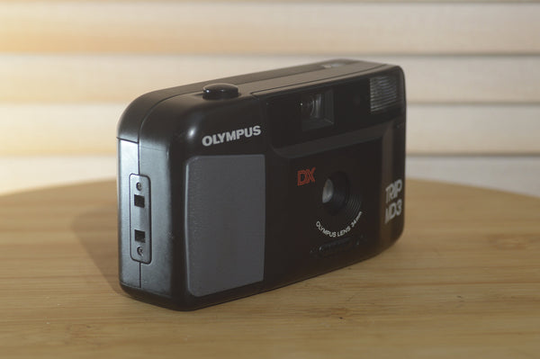 Olympus Trip MD3 DX Compact Camera and Case. Amazing lens quality from Olympus - RewindCameras quality vintage cameras, fully tested and serviced