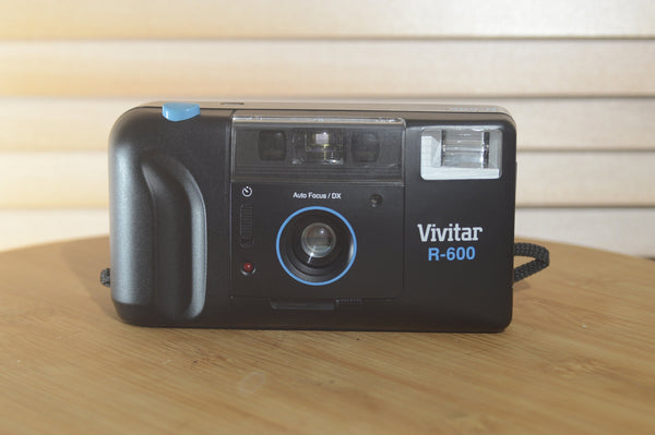 Vivitar R-600 Compact Camera. Fantastic vintage point and shoot. - RewindCameras quality vintage cameras, fully tested and serviced